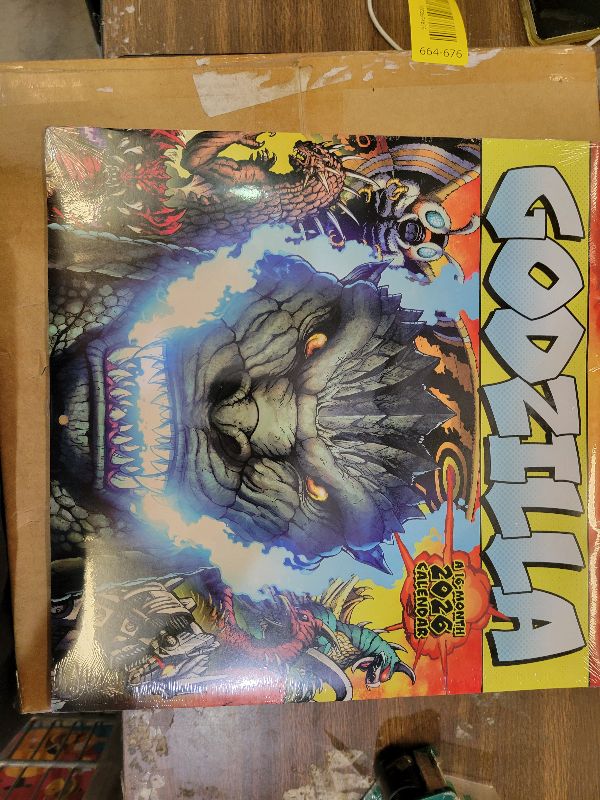 Photo 1 of 2026 Godzilla - Classic Wall Calendar
