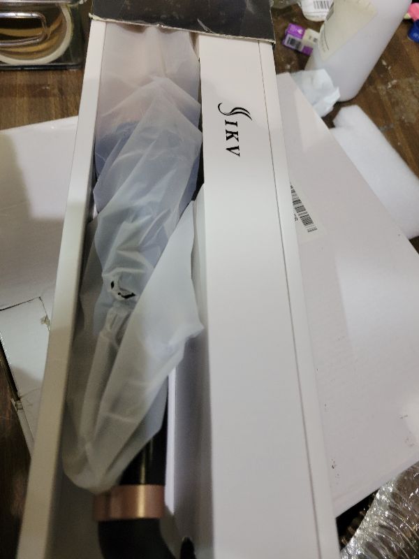 Photo 1 of 2 Inch Curling Iron Extra Long Barrel for Long Hair, Large Barrel Curling Wand Ceramic Tourmaline with LCD Display,10 Temps, Dual Voltage