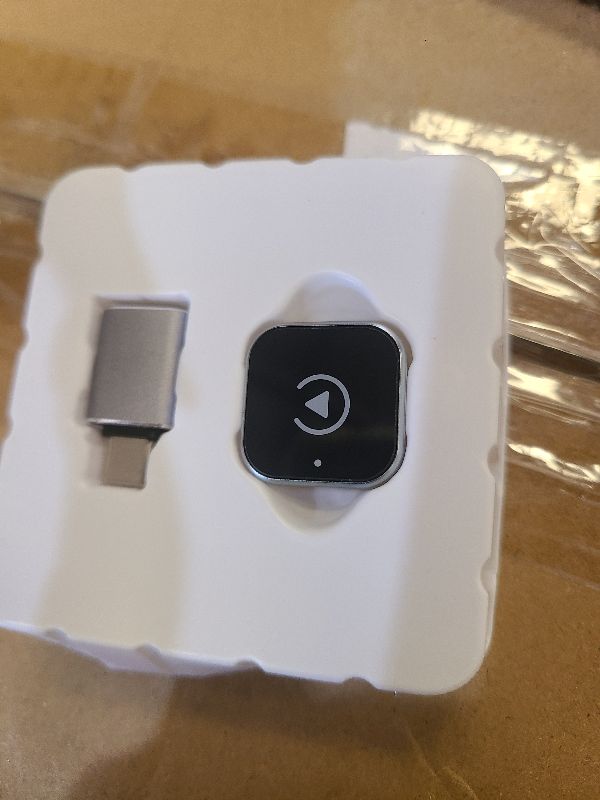 Photo 1 of 2-in-1 Wireless CarPlay Adapter 2026 Support Apple CarPlay & Android Auto, Mini Bluetooth USB A & USB C Dongle Convert Wired to Wireless Compatible with iPhone & Android