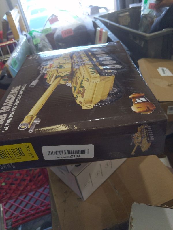 Photo 1 of 1176-Piece Military Tank Building Blocks Set Compatible with Lego, Create A Large Army Tank or 8 Sets of Military Models, Great Army Toys Gifts for Boys Kids Age 6+ Year Old