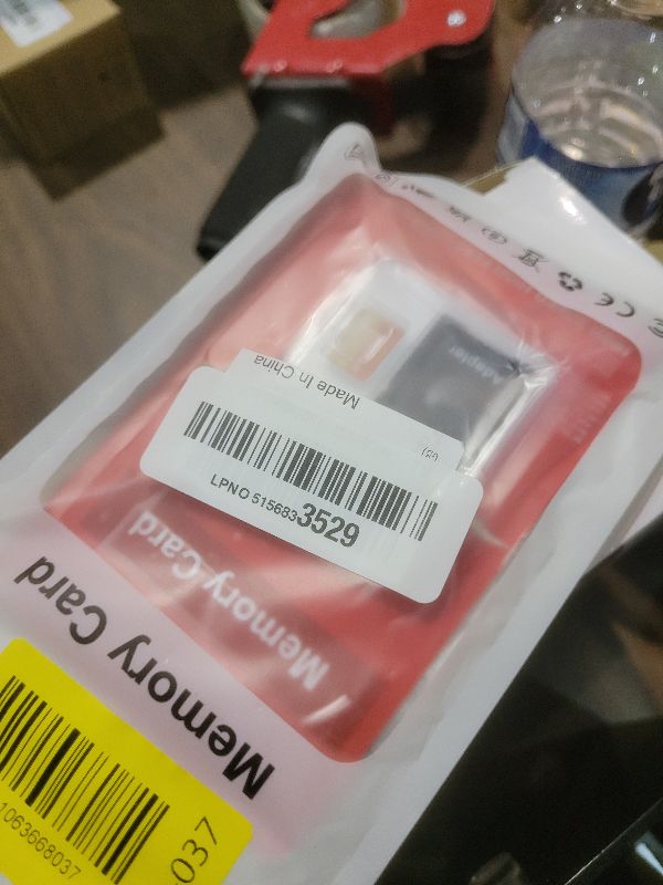 Photo 1 of 2 Pack Memory Card 64GB with Adapter, High Speed TF Card, UHS-I C10 A1 Memory TF Card for Tablet/Mobile Phone/Camera/Car Audio/Game Console (TF162 Red Gold 64GB)