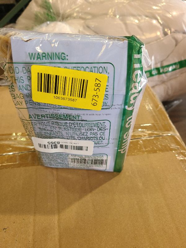 Photo 1 of 12 Inch Blonde Ponytail Extension - Curly Pony Tails Hair Extensions, Claw Clip Ponytail Extension, Synthetic Clip in Ponytail Hair Extensions (Color: Dark Blonde with Beige Blonde Highlights)