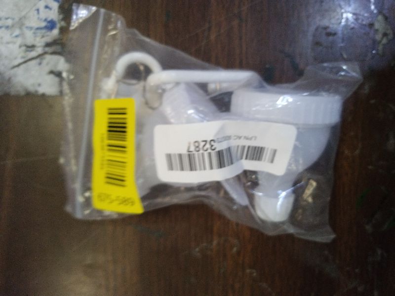 Photo 1 of 2 Pack Protein Powder Container to Go - Mini Funnel with Keychain and Keyring, Water Bottle Funnel for Shakers?White?