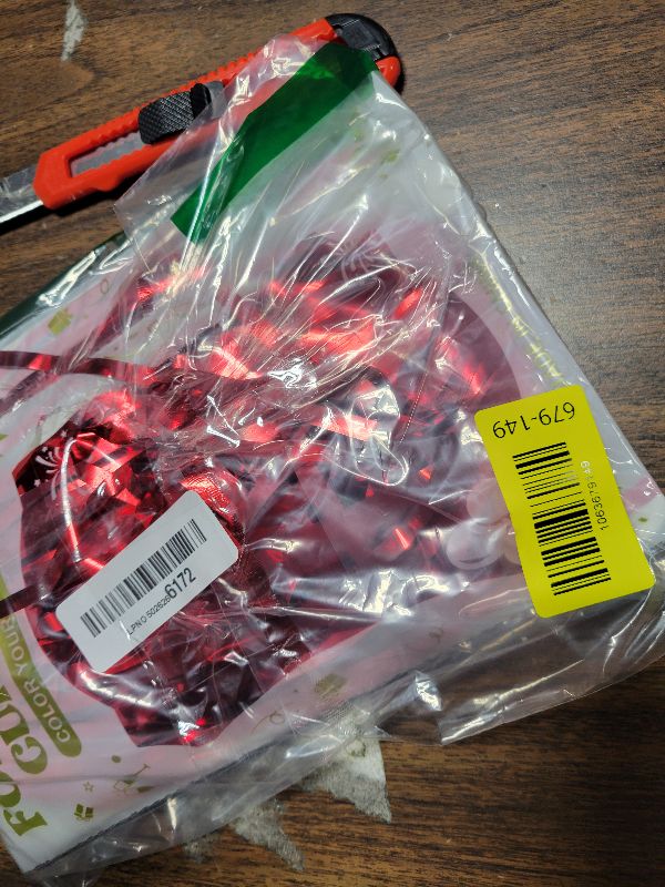 Photo 1 of 2 Pack Red Tinsel Backdrop, 3.28 FT x 7.05 FT Fringe Curtains, Red Foil Tinsel Party Streamer Backdrop Curtains for Valentines Day, Wedding Photo Backdrop Party Decorations for Wedding Anniversaries
