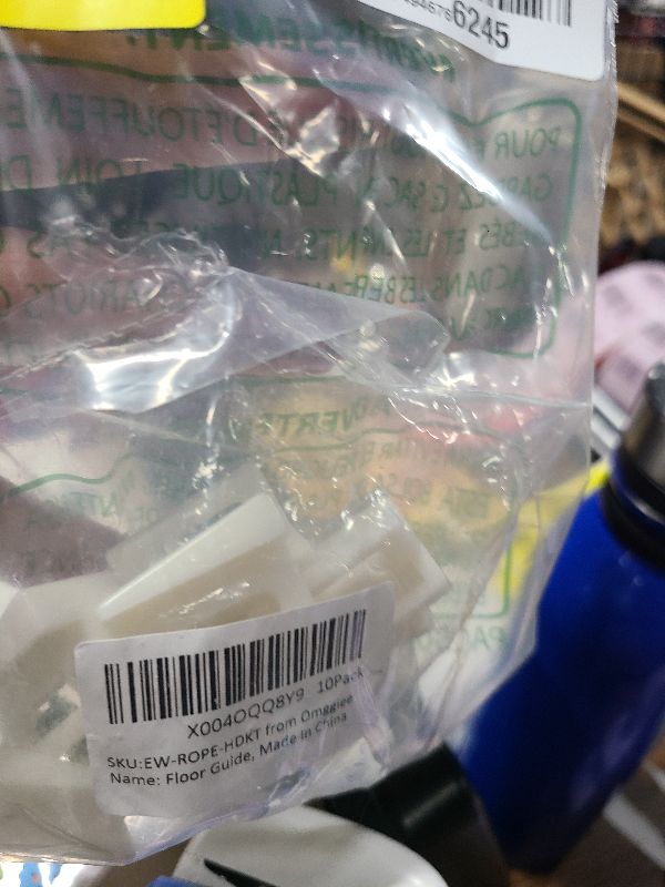 Photo 1 of 10 Pack Pocket Door Guide Bottom,Sliding Door Guide, 1.125 Inch,Jamb Mounted.