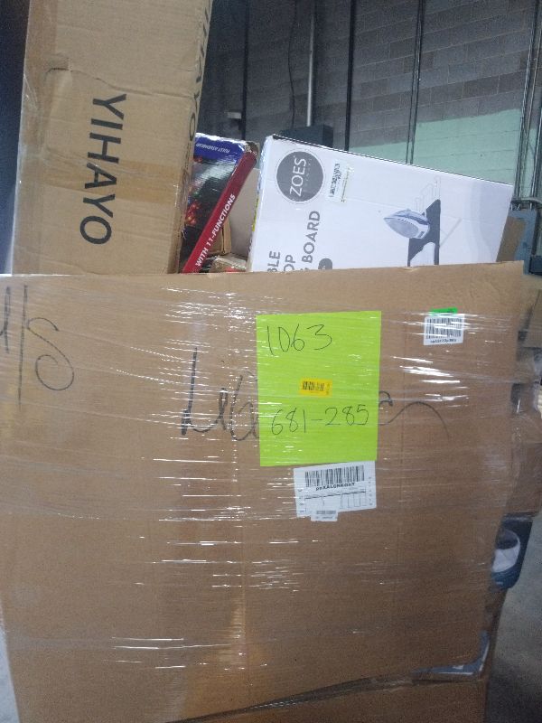 Photo 1 of AS IS GENERAL MERCHANDISE
PALLET ROUGHLY 6O ITEMS