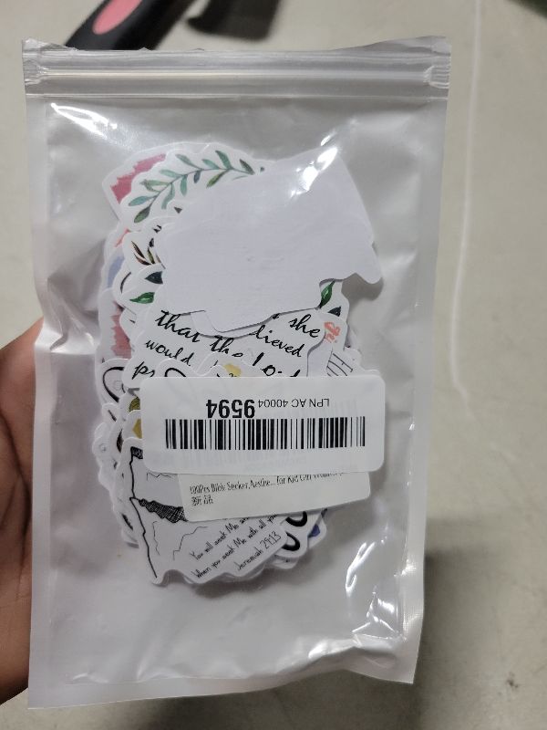 Photo 1 of 100Pcs Bible Sticker,Aesthetic Stickers,Vinyl Waterproof Bible Stickers,for Water Bottle Laptop Phone Journal,Gifts for Kid Girl Women (Bible)