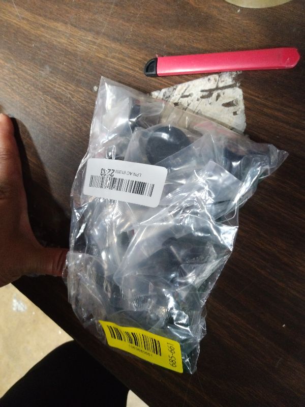 Photo 1 of 1 Pack Black Toolbox Locks with Keys 5/8 Inch Tubular Cam Lock Keyed Alike Zinc Alloy Cabinet Lock Hook Cam Drawers Locks