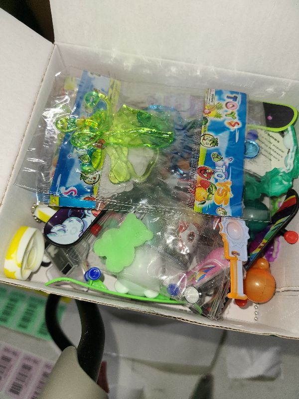 Photo 1 of 125 Pcs Party Favors Fidget Toys Pack, Randomly Selected Pop Sensory Set 65 Stickers Gifts for Kids Adults Boy Girl Stocking Stuffers Autistic Goodie Bag Filler Treasure Box Classroom Prizes School