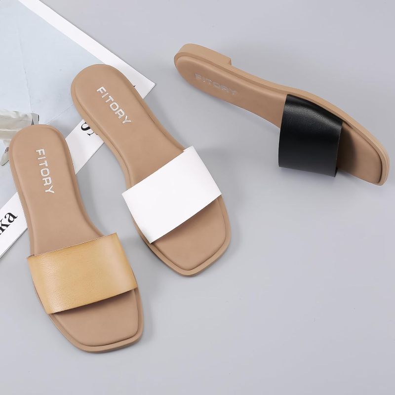 Photo 1 of 
FITORY Women's Slide Sandals Fashion Square Open Toe with Cushioned Footbed Slip
$35.00
Free delivery

Have one to sell?
Sell one like this
Sell something else

Similar items
4ad85320-5e16-4b95-b6d0-e41cb0a3b62a14a294d7-d32c-409d-9db8-cb80f7378420S05c474