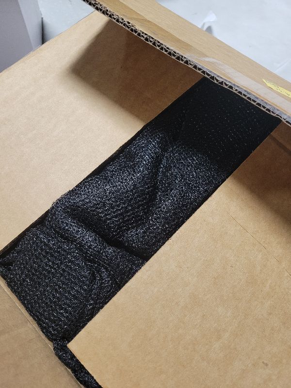 Photo 1 of 15FT Trampoline Replacement Safety Enclosure Net for 6 Straight Poles Round Frame, Breathable and Weather-Resistant with Adjustable Straps(NET ONLY)