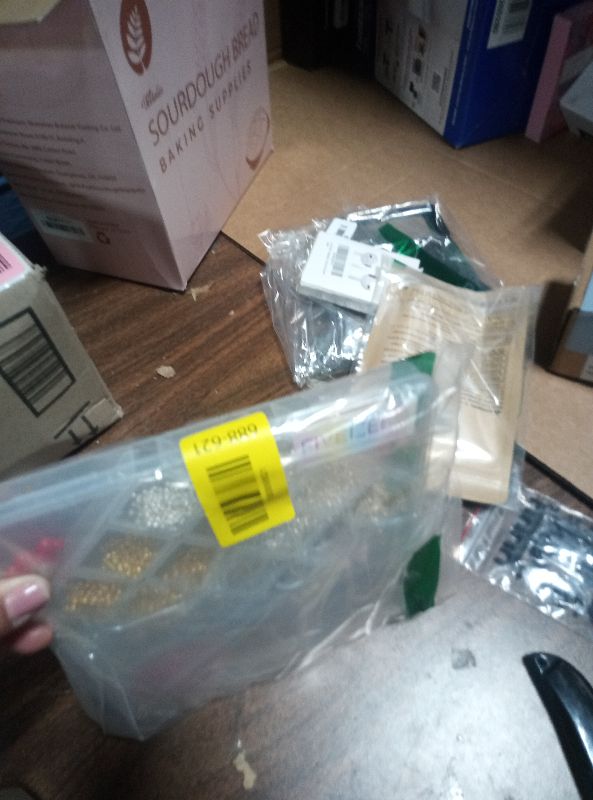 Photo 1 of 1950 Pcs Jewelry Making Cord End Kit,Crimp Tube Beads with Organizer Box,Includes Crimp Beads, Cover, Lobster Clasp,Jump Ring,Wire Guardians,Crimping Pliers & Beading Wire for Bracelets Necklace