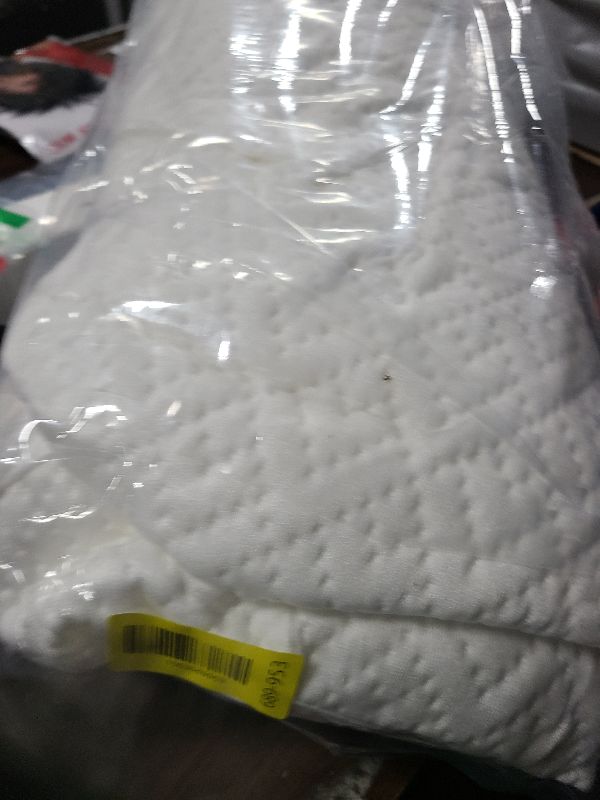 Photo 1 of 100% Waterproof Full Size Mattress Protector - 360 Pad Protection Against Spills, Stains & Accidents for Parents & Pet Owners - Noiseless & Cooling Viscose Made from Bamboo (White)