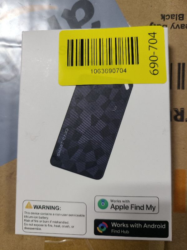 Photo 1 of 2026 Wallet Tracker Card (iOS and Android) Slim Tracking Card, 6-12 Years Battery Bluetooth Smart Card, Work with Apple Find My & Google Find Hub, GPS Locator for Luggage, Passports, Keys, Backpack