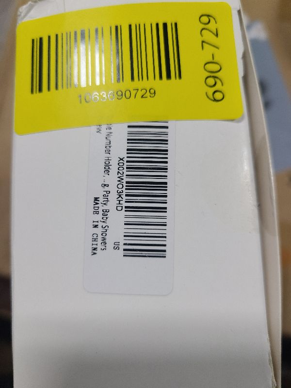 Photo 1 of 26 PCS Table Number Holder - Table Card Holder Stand Wire Photo Holder with 26 Pcs Floral Table Number Cards, Place Card Holder Stand for Weddings Party Office Paper Memo Menu Note Clips