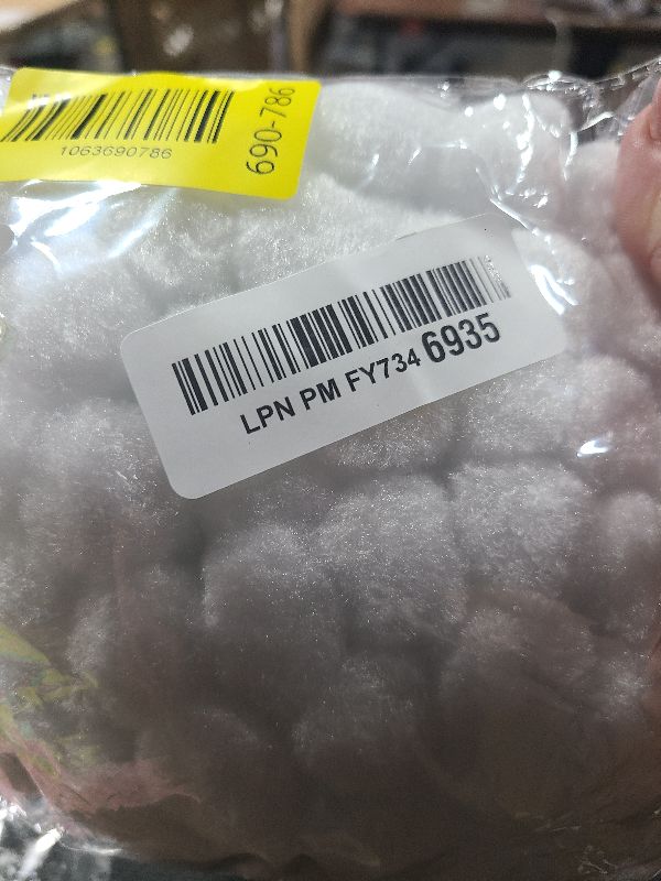 Photo 1 of 150 Pieces Pom Poms, 1 Inch White Craft Pom Poms, Fuzzy Pompom Puff Balls, Small Pom Pom Balls for DIY Arts Crafts Projects, Home Decorations