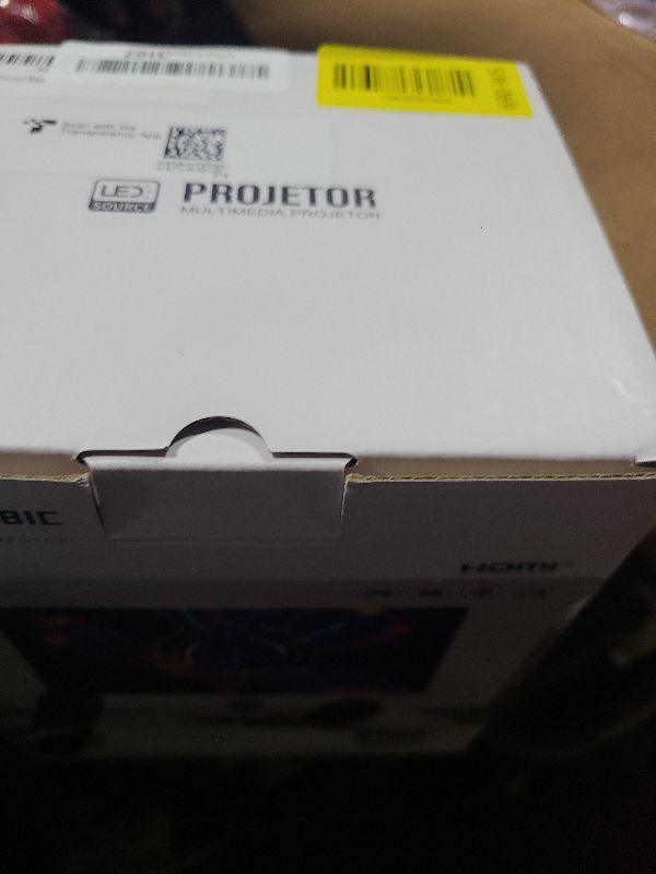 Photo 1 of ?Electric Focus?Magcubic Mini Projector 4K Support, Portable Projector with WiFi 6 and Bluetooth 5.4, Smart Proyector, 5W Soundbase Speaker, 180°Rotation for Home Theater