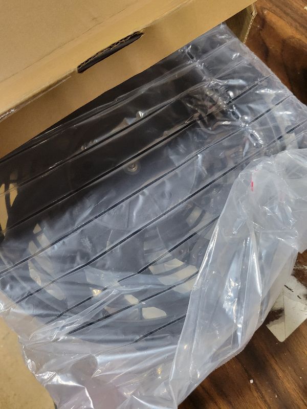 Photo 1 of 12" inch Slim Fan Pull Electric Radiator Cooling Fans 12V Mount Kit Unversal Black