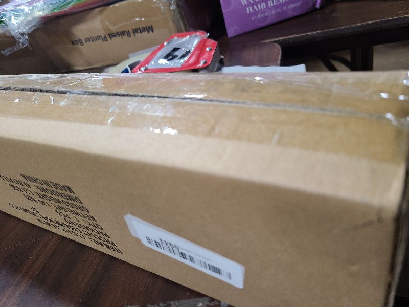 Photo 1 of 2 Pack Industrial Curtain Rods for Windows 48 to 84 Inches, Blackout Wrap Around Curtain Rod, for Indoor and Outdoor, 5/8 Inch Diameter, 35 to 75 Inches, Black