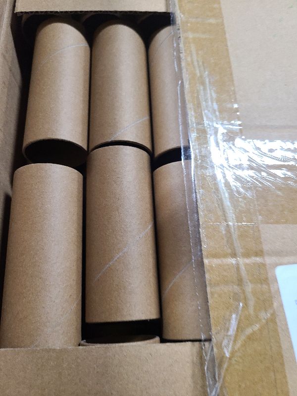 Photo 1 of 100 Pack Toilet Paper Rolls for Crafts Round Thick Cardboard Tubes Empty Paper Towel Rolls for Crafts Arts 3.7inch x 1.55inch