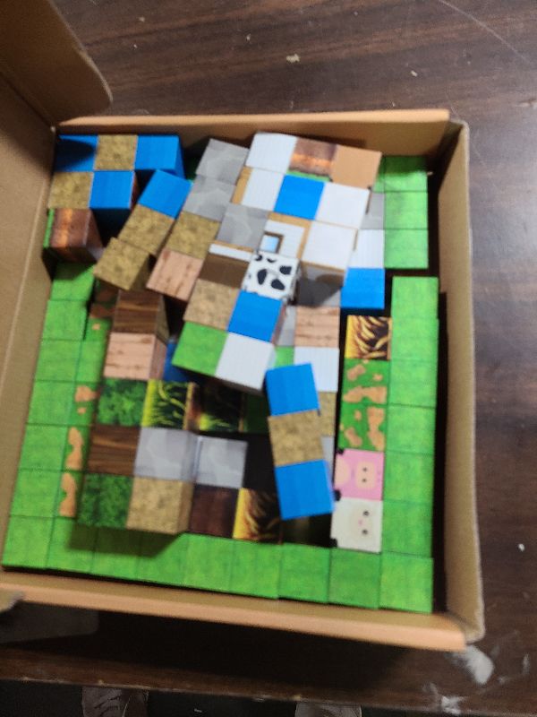 Photo 1 of 138 Pcs Magnetic Building Blocks, Enhance STEM Learning, Creative Play & Logical Thinking, Durable & Vibrant Color with Light Up Blocks, Ideal for Classroom & Screen-Free Entertainment (Forest Farm)