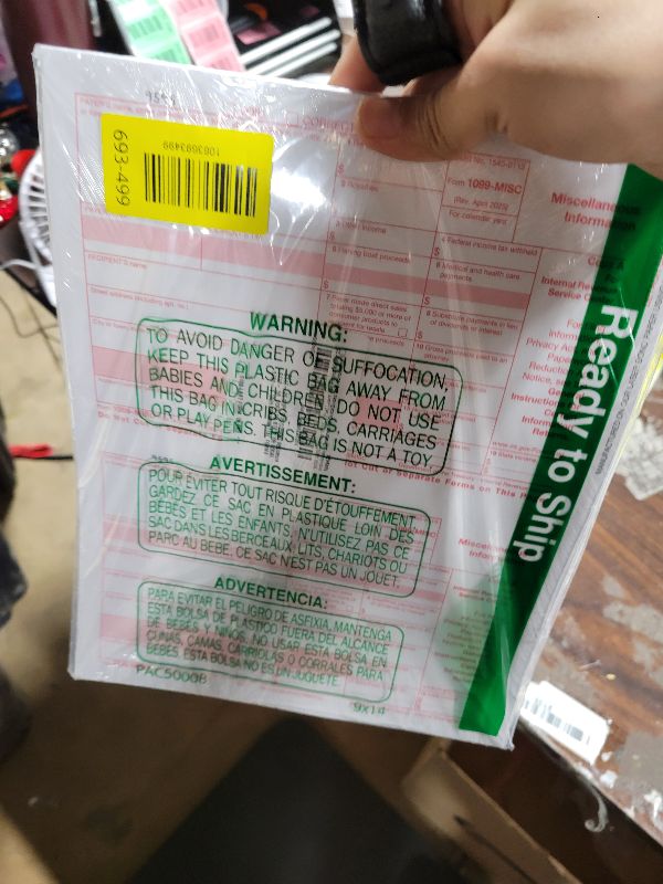 Photo 1 of 1099 MISC Forms 2025 Laser Tax Forms 4 Part Kit for 25 Individuals - Designed for QuickBooks and Accounting Software 1099 Misc 2025