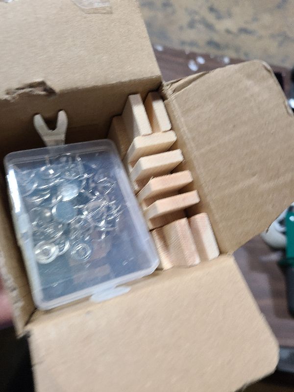 Photo 1 of 16 Pcs 4 Sets Stretcher Bars for Needlework Canvas Stretcher Bars 10 Different Size Combinations Embroidery Stretcher Bars for Cross Stitch Frame Set with Thumbtack and Remover Tool(Large Size)