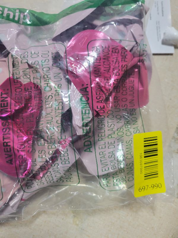 Photo 1 of 12th Birthday Decorations for Girls, Pink Bow Balloons, 12 Balloon Number 40 Inch, 12 Balloons for Anniversary Decorations