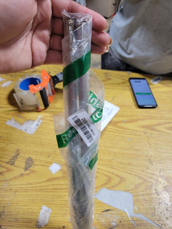 Photo 1 of 2 Pack 18 Inch Winding Rods for Torsion Springs, 0.5inch Diameter Steel Winding Bars for Adjusting or Replacing Garage Door Tension Springs with Rubber Handle