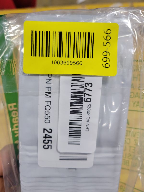 Photo 1 of 100 Pack Resealable Plastic Bags for Food Storage, Zipper Bags with Clear Front Window, Packaging Pouch for Small Business (White, 2.9x4.7 inch)