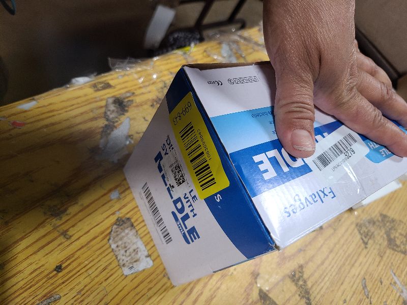 Photo 1 of 100 Pack Disposable 3ml/cc Lab Syringes with 23Ga 1 Inch Needle Luer Lock, Individually Sealed Packed