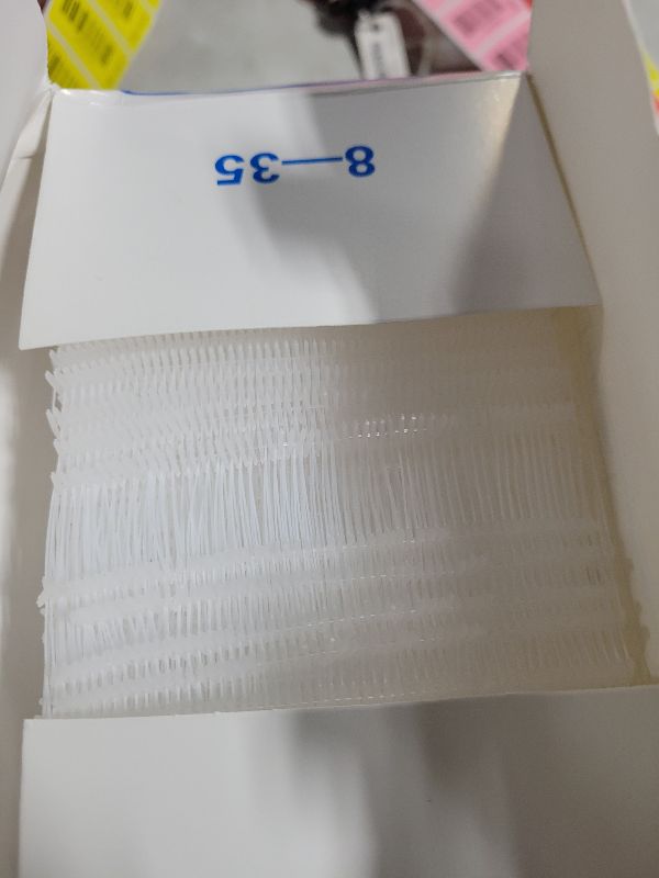 Photo 1 of 2 inch Standard Tagging Gun Fasteners, BS ONE 5000pcs Clothing Tag Barbs Attachments Price Label for All Standard Price Tag Gun