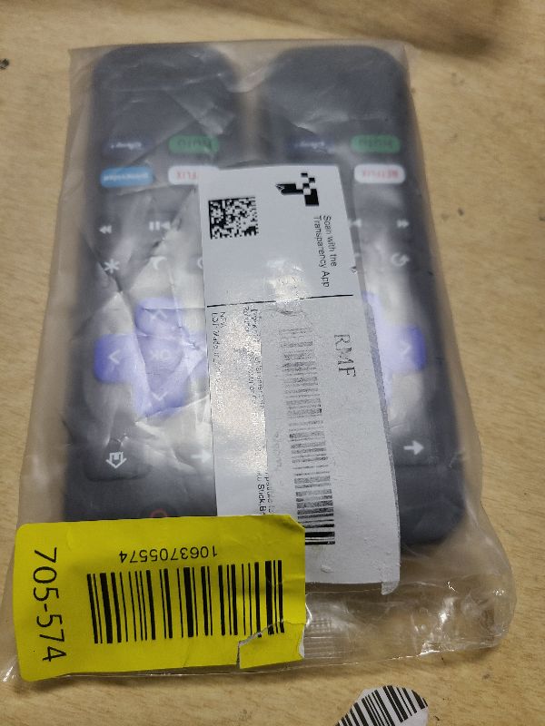 Photo 1 of (Pack of 2) Replacement Remote Control Compatible for Roku TV,for TCL Roku/for Hisense Roku/for Onn Roku(Not for Roku Stick,Box and Players)