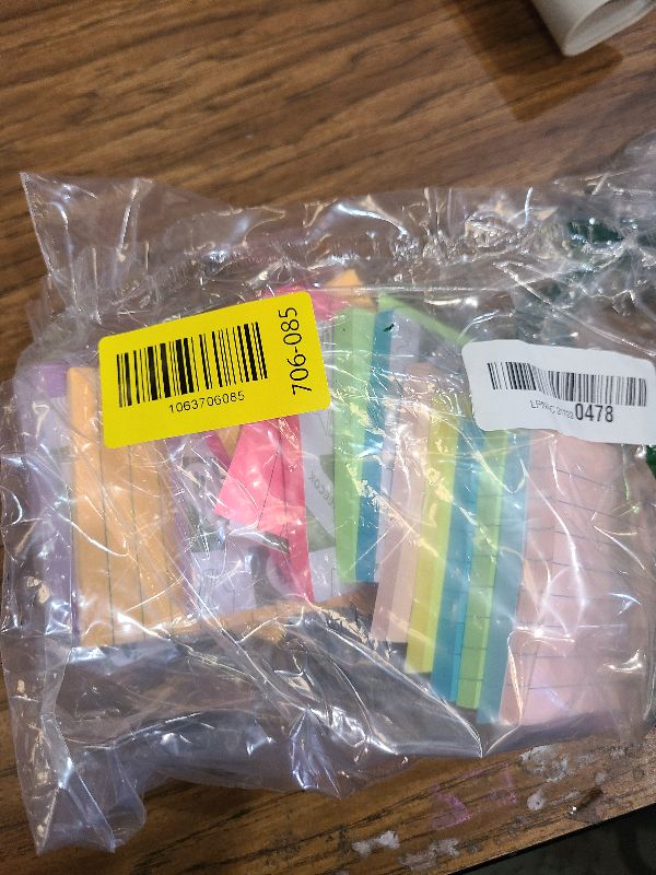 Photo 1 of (18 Pads) Lined Sticky Notes 3x3 in Bright Ruled Post Stickies Colorful Super Sticking Power Memo Pads