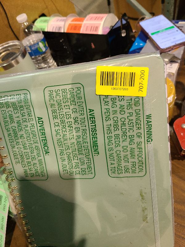 Photo 1 of 2026 Planner, Weekly and Monthly Calendar Academic Planner, Jan 2026 - Dec 2026, 8.5‘’ x 11'', Planning Agenda Book for Desk Accessories and School Supplies - Letter Size