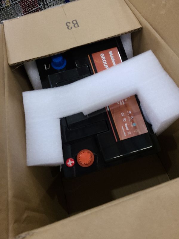 Photo 1 of 12V BCI Group 47 LiFePO4 Lithium Car Battery 600CCA Lightweight Automotive Start-Stop Battery Size H5