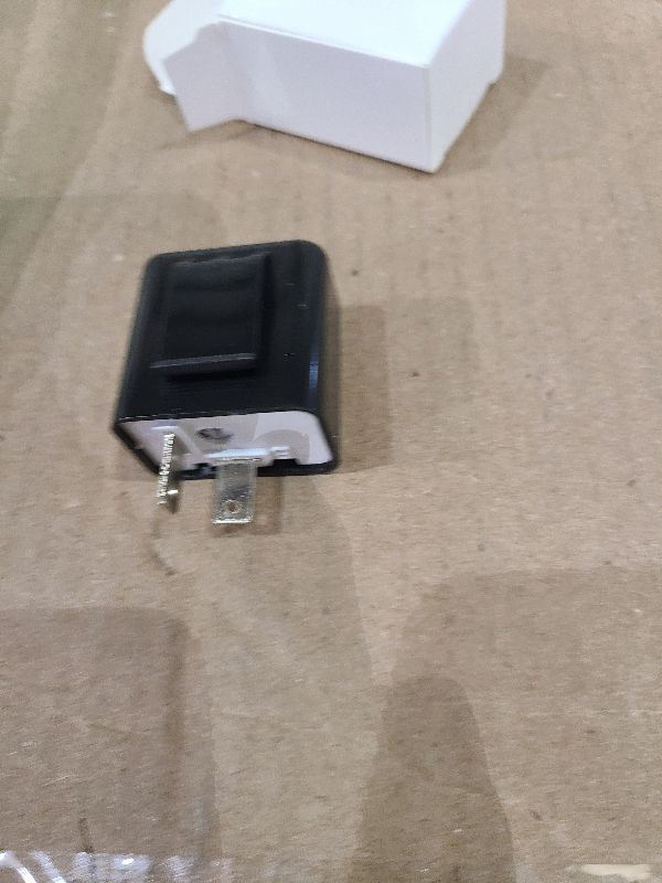 Photo 1 of 2 Pin Flasher Relay 12V Flash Adjustable Compatible LED Electronic fix CAR Motorcycle Turn Signal & Hazard Warn Hyper Flash Relay, Direct Replacement