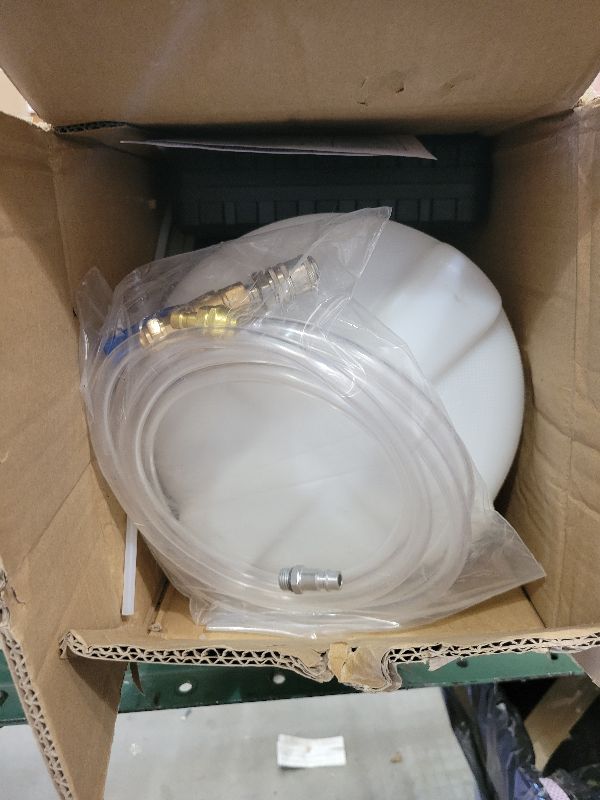 Photo 1 of 10L Transmission Fluid Pump and Oil Extractor Pump,10L Automatic Transmission Fluid Pump Fluid Extractor/Dispenser for ATF Filler System with 15 Pieces ATF Filler Adapters and 4 Hoses (BLACK, 10L)