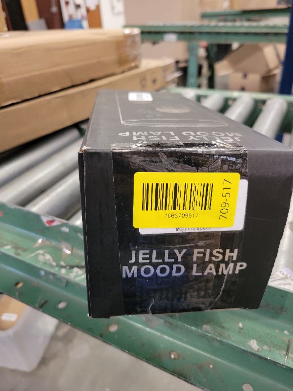 Photo 1 of 11.6 inch Jellyfish Lamp with 17 Color Changing Effects, LED Jellyfish Tank Table Lamp Decorations, Portabe Table Mood Lamp for Room Office Night Light Liquid Motion Lamp Ideal Gift for Kids