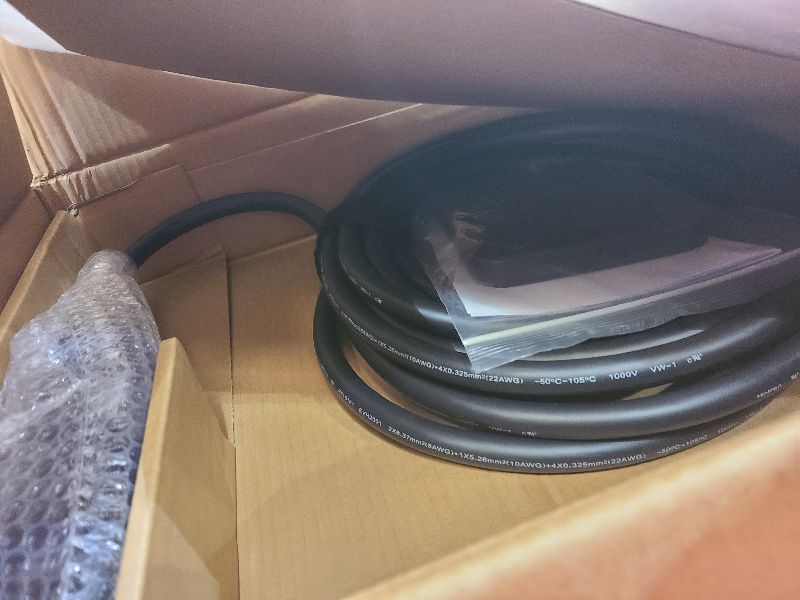 Photo 1 of [ETL/Energy Star Certified] NexCyber Level 2 Electric Vehicle (EV) Charger, 48 amp/11.5kW EVSE w/ J1772 Connector, 240V NEMA 14-50p Plug Electric Car Charger, APP Start/Plug and Play for Home Level 2