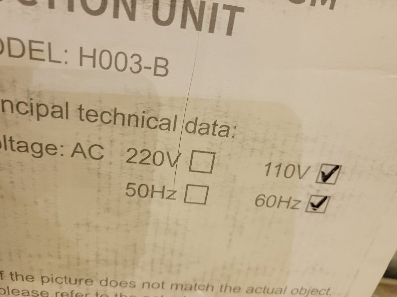 Photo 1 of 1000ml Portable Veterinary Suction Machine for Home Use 110V