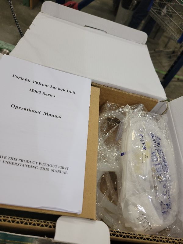 Photo 1 of 1000ml Portable Veterinary Suction Machine for Home Use 110V