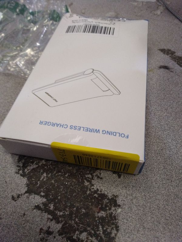 Photo 1 of 2 in 1 Wireless Charger,Foldable 20W Fast Wireless Charging Stand Compatible with iPhone 17/16/16 Pro/15/14/X/AirPods,Dual Phone Induction Charge Station for Samsung,Pixel,Xperia,LG(No Plug)