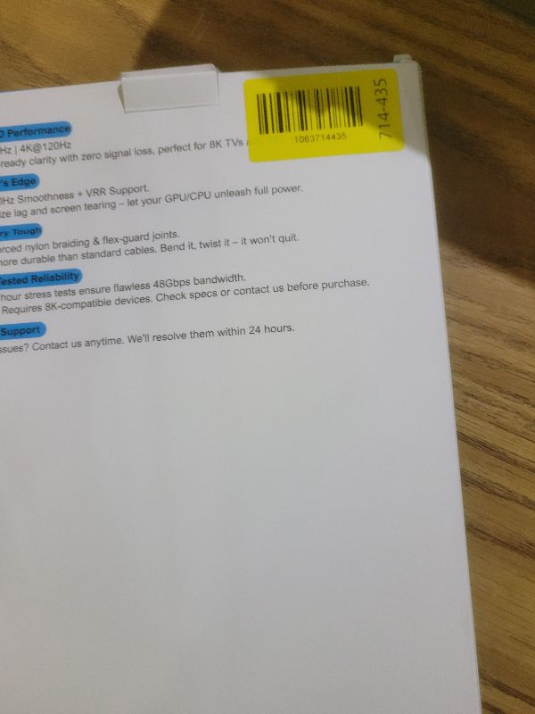 Photo 1 of 10K 8K HDMI 2.1 Cable 2-Pack 6.6FT, Highwings Certified 48Gbps Ultra High Speed Slim HDMI Cord,Support 4K@120Hz 8K@60Hz, HDCP 2.2&2.3, Dynamic HDR,eARC,DTS:X, Compatible with Roku TV/HDTV/PS5/Blu-ray