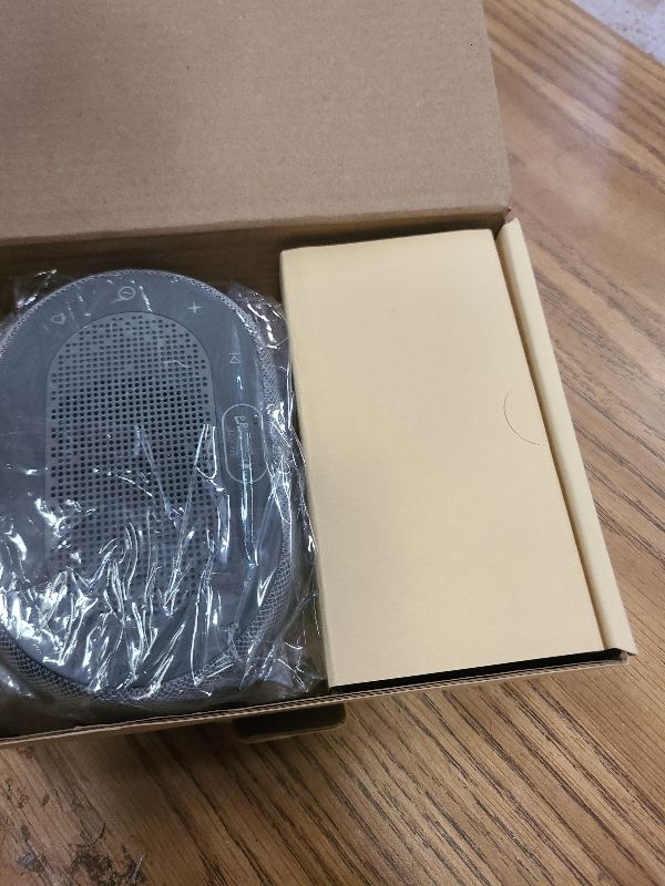 Photo 1 of 1Mii White Noise Sound Machine with Alarm Clock, Sound Machine for Sleep for Adults Baby, 30 Soothing Sounds, Smart App Controlled, Dimmable 7-Color Night Light, Sleeping Timer, 30 Volume Levels