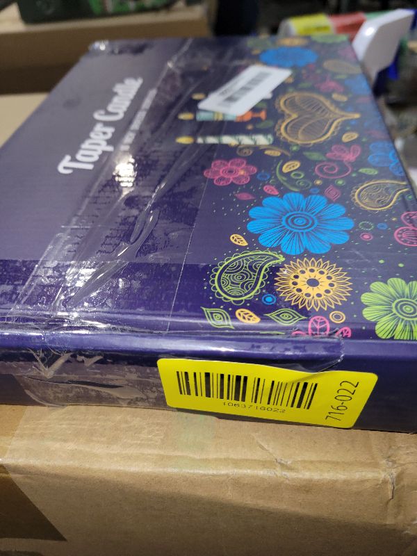 Photo 1 of 10 Inches Green Unscented Taper Candles for Spring and St. Patrick's Day, 15 Pcs 7/8 Inch Thin Candle Sticks for Dinner, Party, Christmas, Home Decoration and Emergency