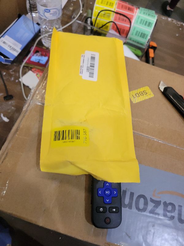 Photo 1 of (Pack of 2) Replacement for Roku TV Remote Control, Compatible with TCL Roku/Hisense Roku/Onn Roku/Roku Built-in Smart TVs. (Not Compatible with Roku Sticks or Box). 1 Year Warranty.