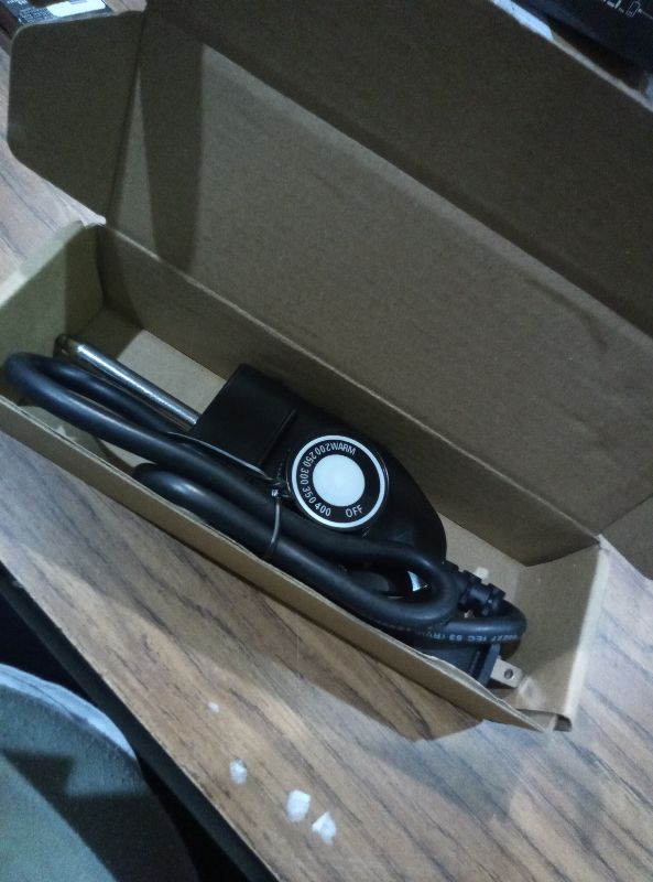 Photo 1 of 06900 Probe Temperature Control Thermostat Cord Fit for 40+ Presto Skillets/Griddles/Grills/Frypans - 0-400°F Temp Control, 1-3/8" Terminal Spacing, Plug & Play