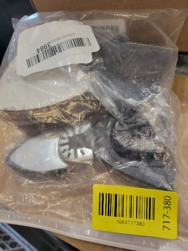 Photo 1 of 104Pcs Oscillating Multi-Tool Sanding Pads Kit, 2Pcs Triangle Sanding Pads and 2Pcs Finger Sanding Pad, 100Pcs Sandpaper for Wood Sanding Plaster