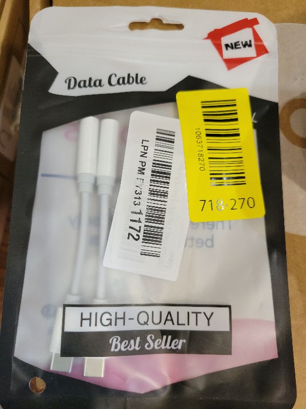 Photo 1 of [MFi Certified] 2 Pack Headphone Adapter for iPhone 17,USB Type C to 3.5mm Female Headphone Jack Adapter Aux Audio Dongle Compatible with Apple iPhone 17/17Air/17Pro/16/16Pro/Pro/15/15 Pro/15 Pro Max